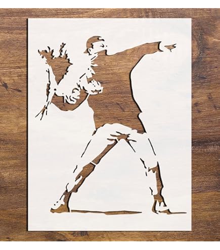【2/23 まで！】BANKSY FLOWER BOMBER RED VER. Banksy loses battle with greetings card firm over 'flower